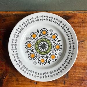 Vintage Kathie Winkle Ironstone Renaissance Side Plate